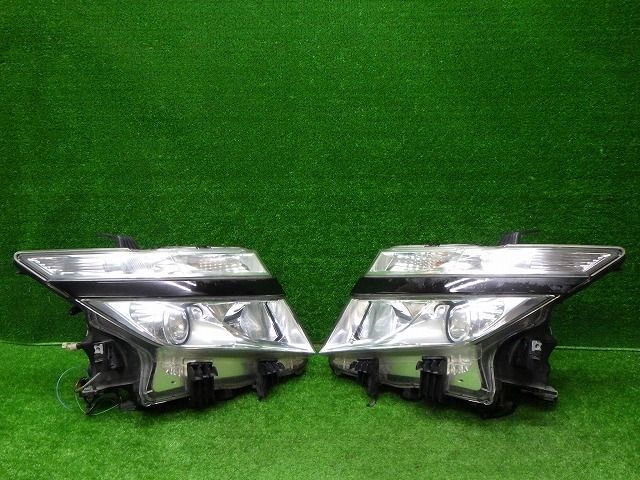 割れあり美品 日産 エルグランド E51 後期 HWS HIDヘッドライト 左右 割れあり美品 日産 エルグランド E51 後期 HWS HIDヘッドライト 左右