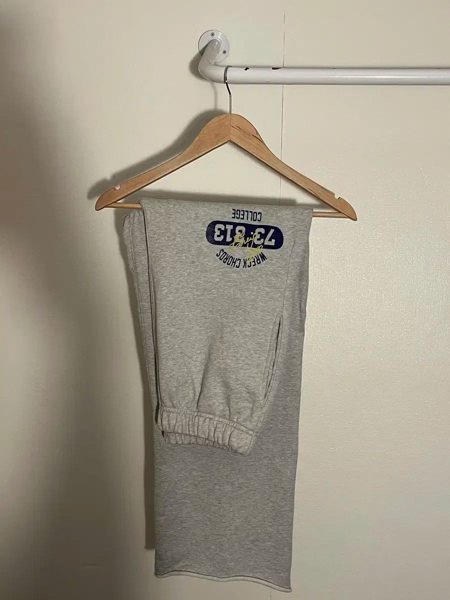 3 뤡코즈 スウェットパンツ グレー そう丈105