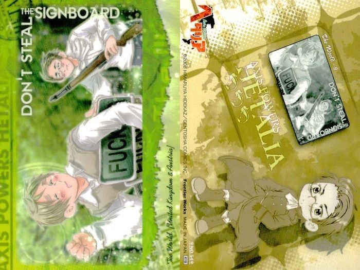 ux26 カード ヘタリア まとめ No 54 フロンティアワークス