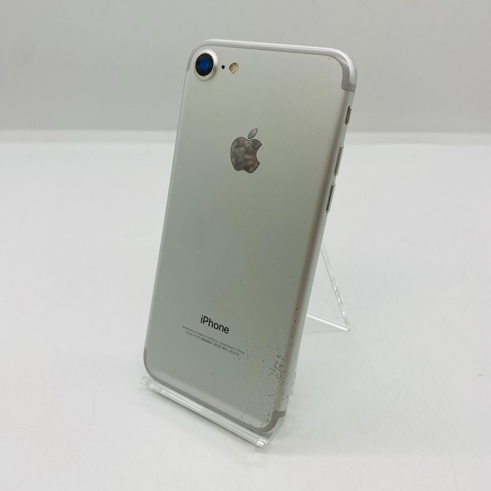 au iPhone7 MMNCF2J/A 32GB シルバー simロック解除済み ネットワーク