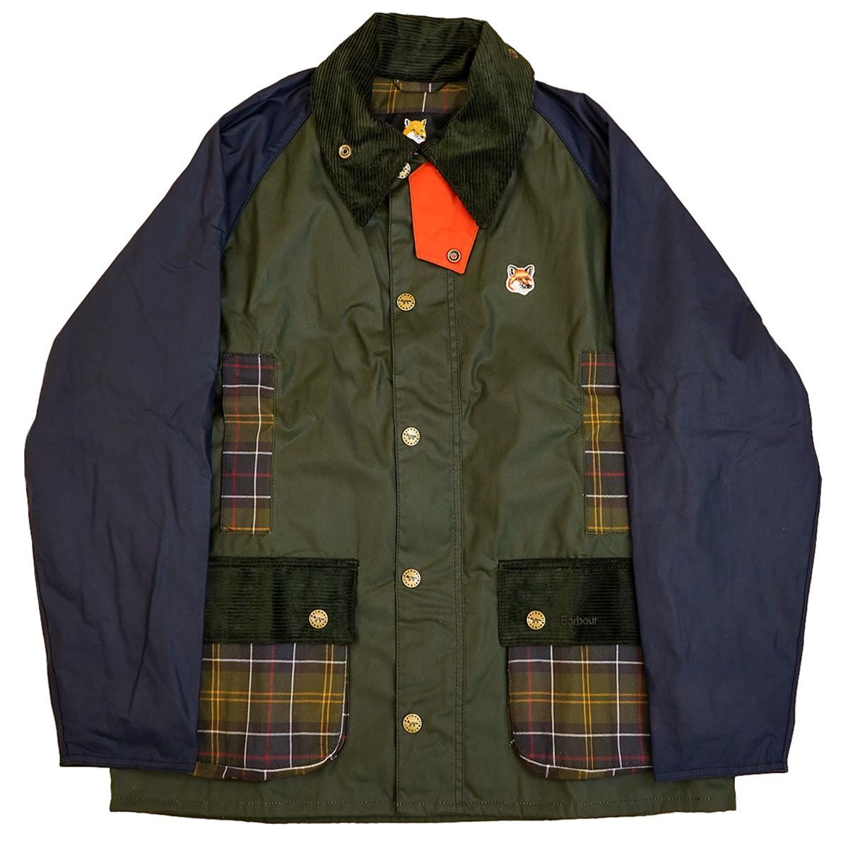 2023年-2024年秋冬新作 BARBOUR×MAISON KITSUNE バブアー×メゾンキツネ ...