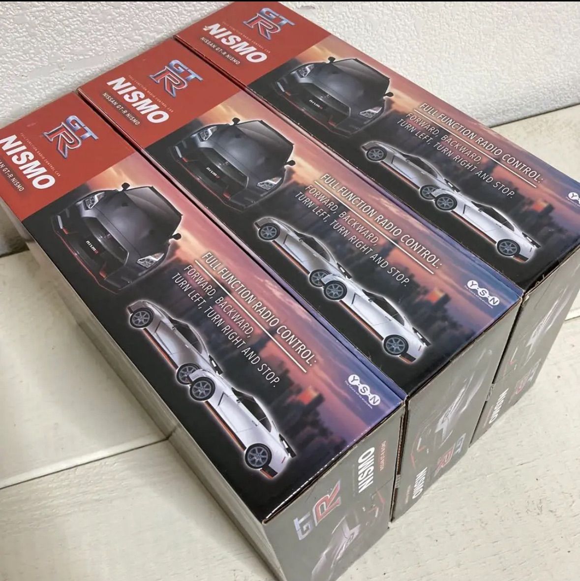 日産】 Nissan GT-R Nismo ラジコン gtr ニスモ 3点セット
