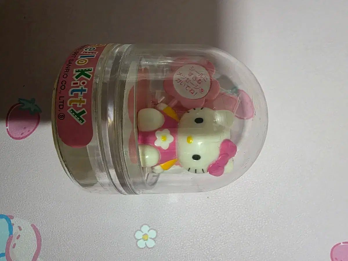 ハッピー出品 ハローキティ カプセル フィギュア キーリング 古典 ハロー