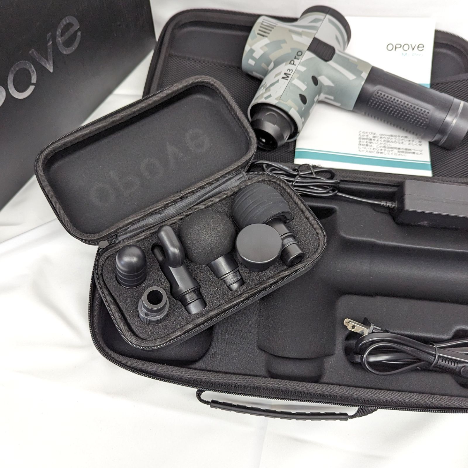 opove M3 Pro 筋膜リリースガン 迷彩 美品 動作確認済み - メルカリ
