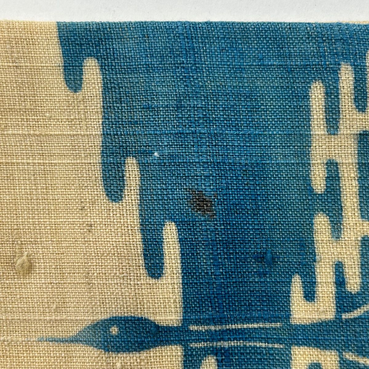 綿麻　八寸名古屋帯　夏帯　ターコイズブルー 夏帯 麻 名古屋帯 ブルー 綿麻 八寸名古屋帯 夏帯 ターコイズブルー