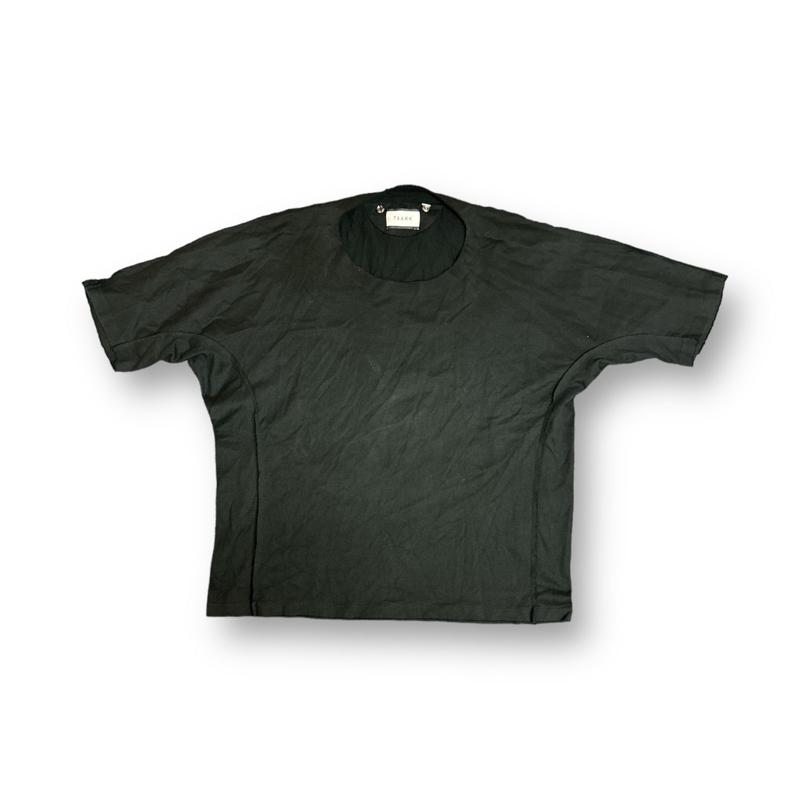定価19800円 TAAKK 20SS CUT OFF JERSEY T-SHIRTS カットオフTシャツ 