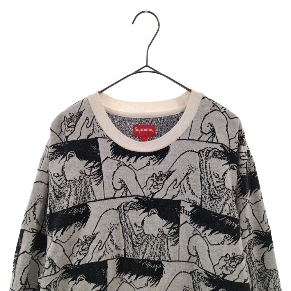 SUPREME (シュプリーム) 17AW ×AKIRA Syringe Jacquard L/S Top アキラ 