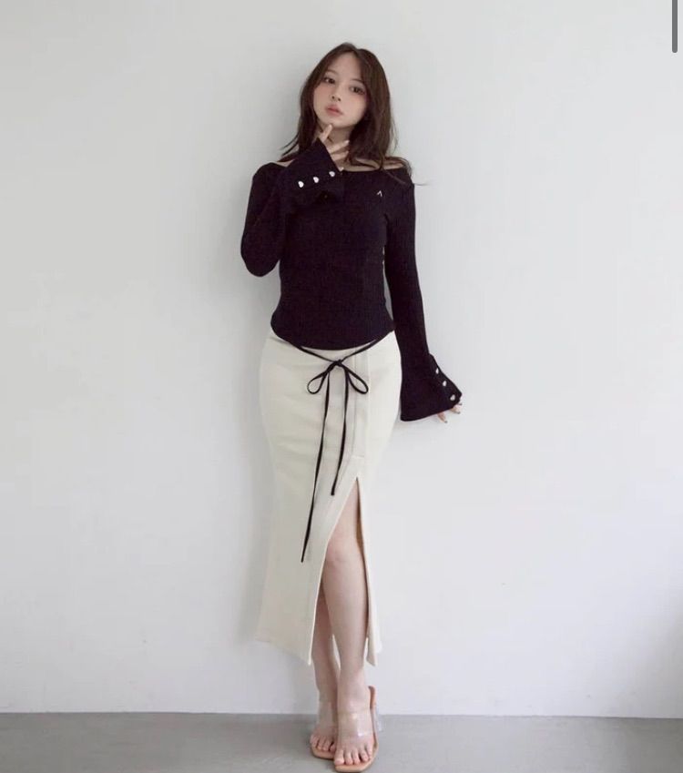 andmary Dorothy heart tops ブラック② andmary Dorothy heart tops ブラック - メルカリ