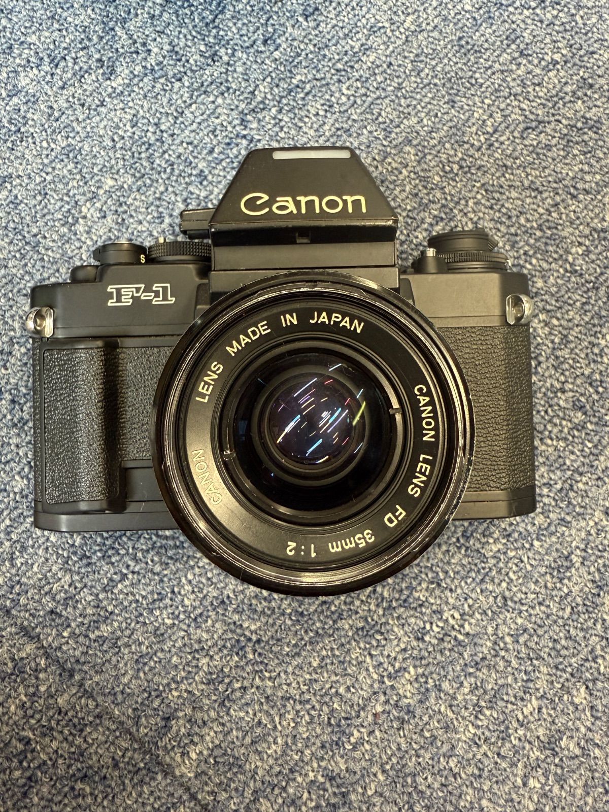 超 動作 済み Canon F-1 キャノン Canon lens fd 35mm 1 2
