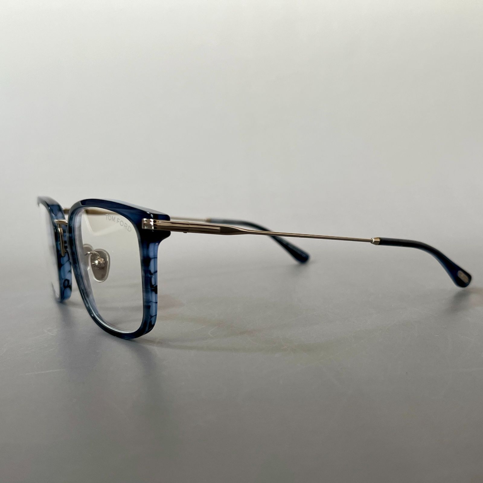 トムフォード メガネ アジアンフィット ウェリントン グラデーション ブルー 青 トムフォード メガネ アジアンフィット ウェリントン グラデーション