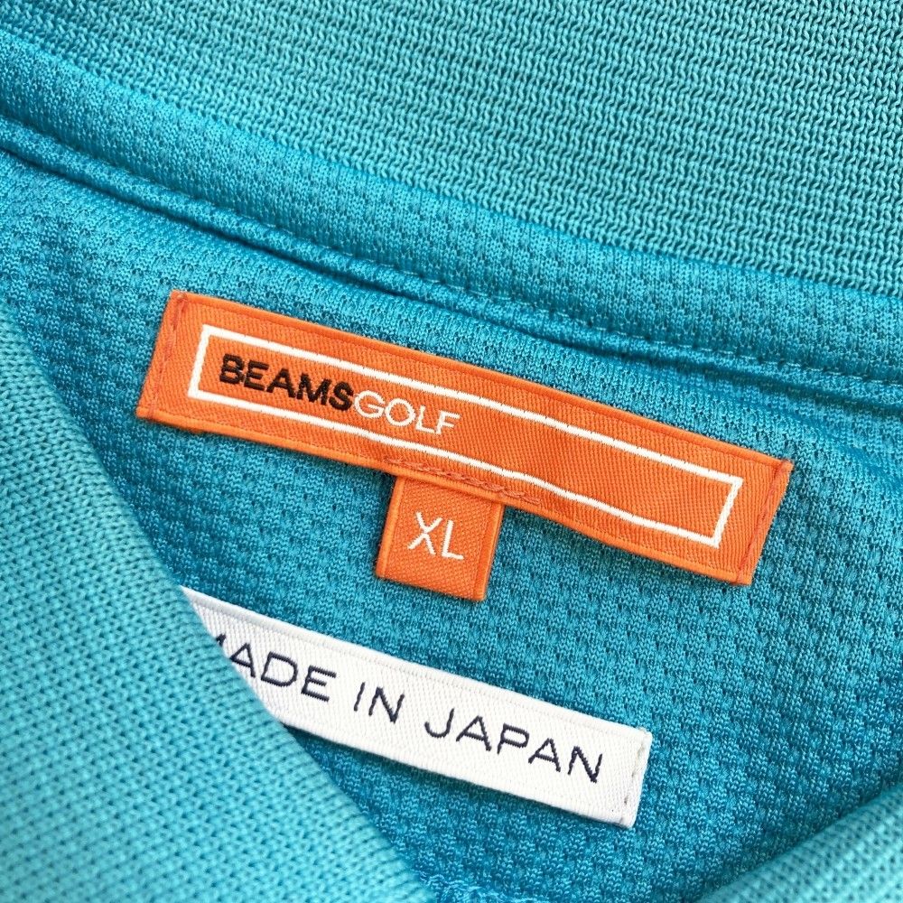 サイズ：XL BEAMS GOLF ビームスゴルフ 2023年モデル 半袖ポロシャツ
