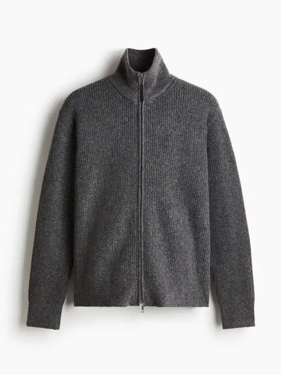 【雷市場（ポンジャン）商品韓国直送】 H ＆ M ジップアップ カーディガン グレー サイズ 新品