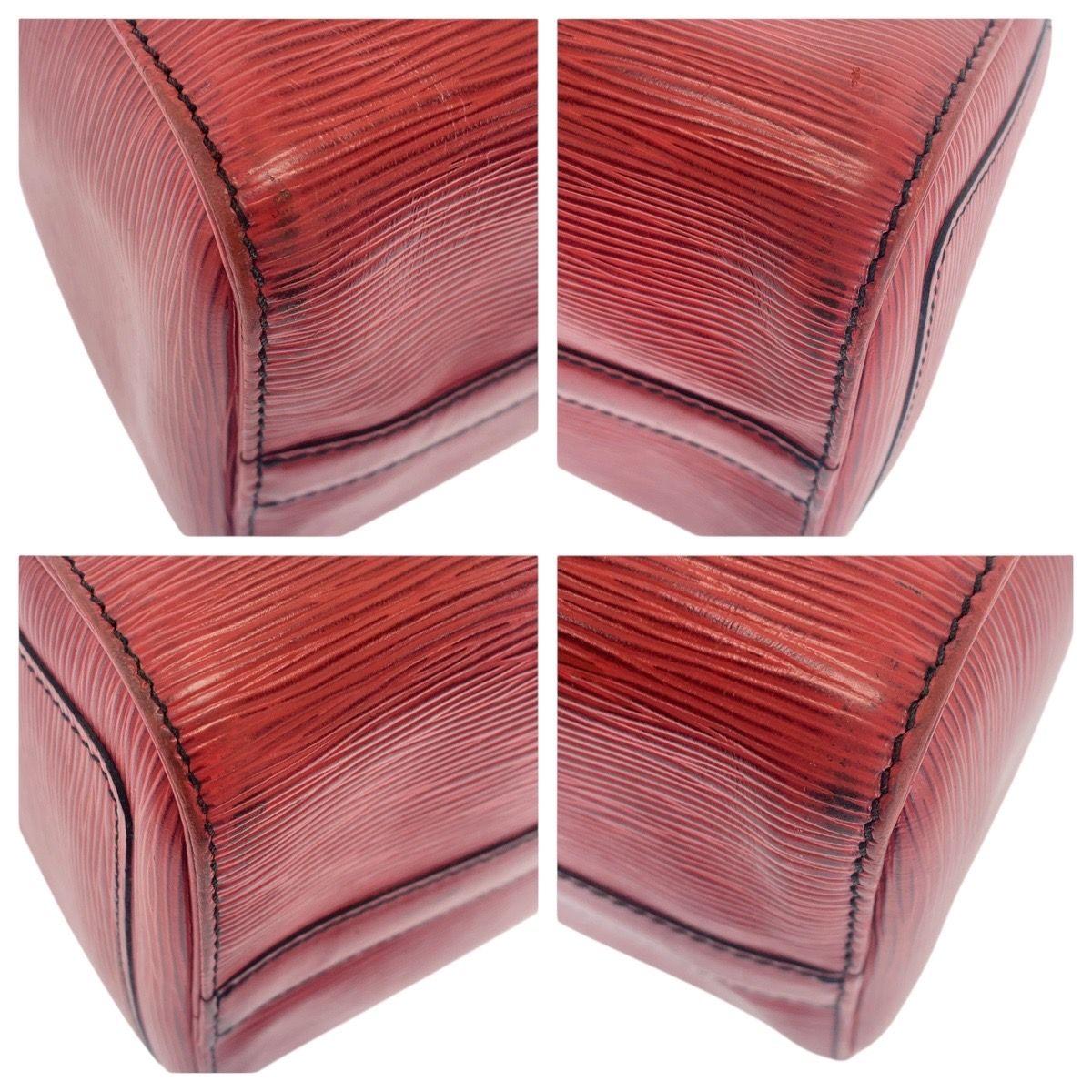 LOUIS VUITTON ルイヴィトン エピ スピーディ25 レッド 赤 ゴールド  