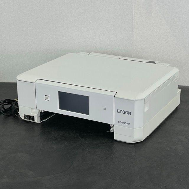 ジャンク】EP-808AW インクジェットプリンター ホワイト