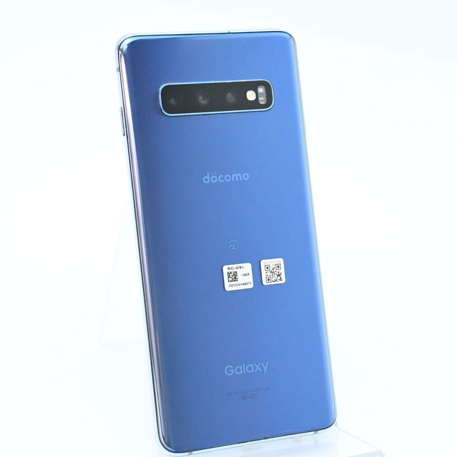 ● 美品 docomo Galaxy S10 SC-03L プリズムブルー 液晶美品＊電池良好】SIMフリーdocomo Galaxy S10 SC-03L