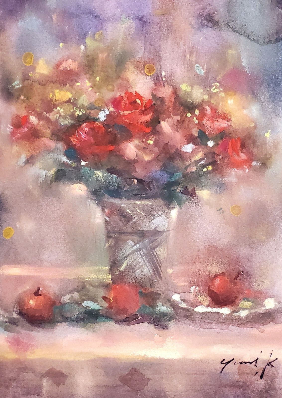 薔薇 原画
