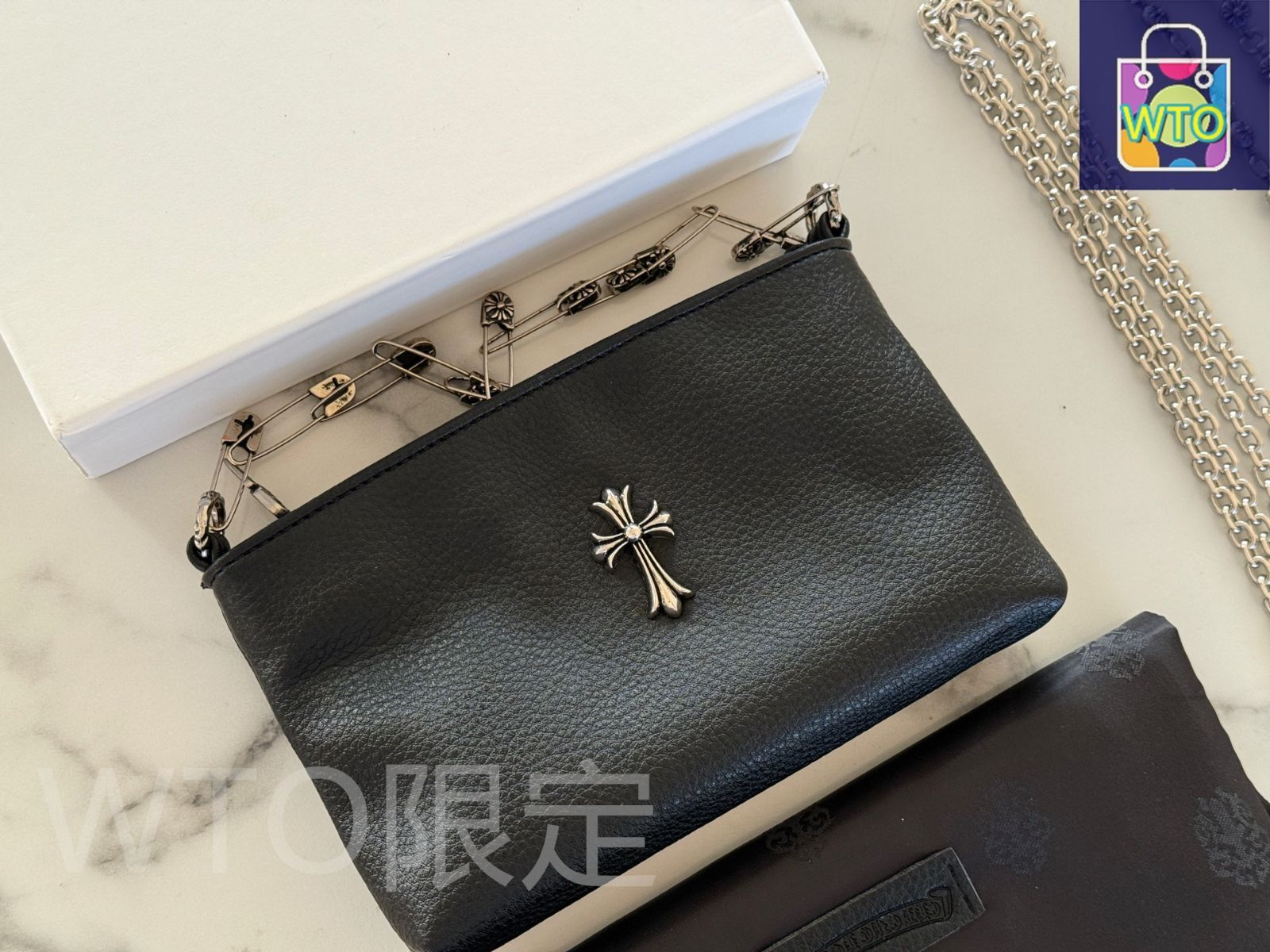 CHROME HEARTS ショップバッグ （おまけ付き） 866728829d15a131ed4151165c0363