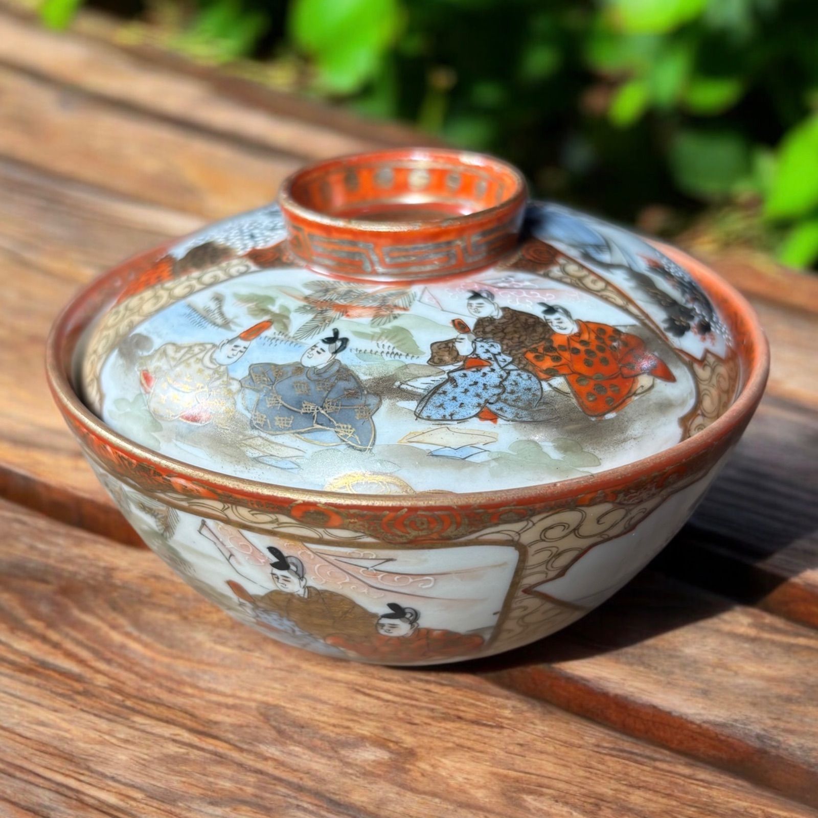 美術品】希少和風飾り皿