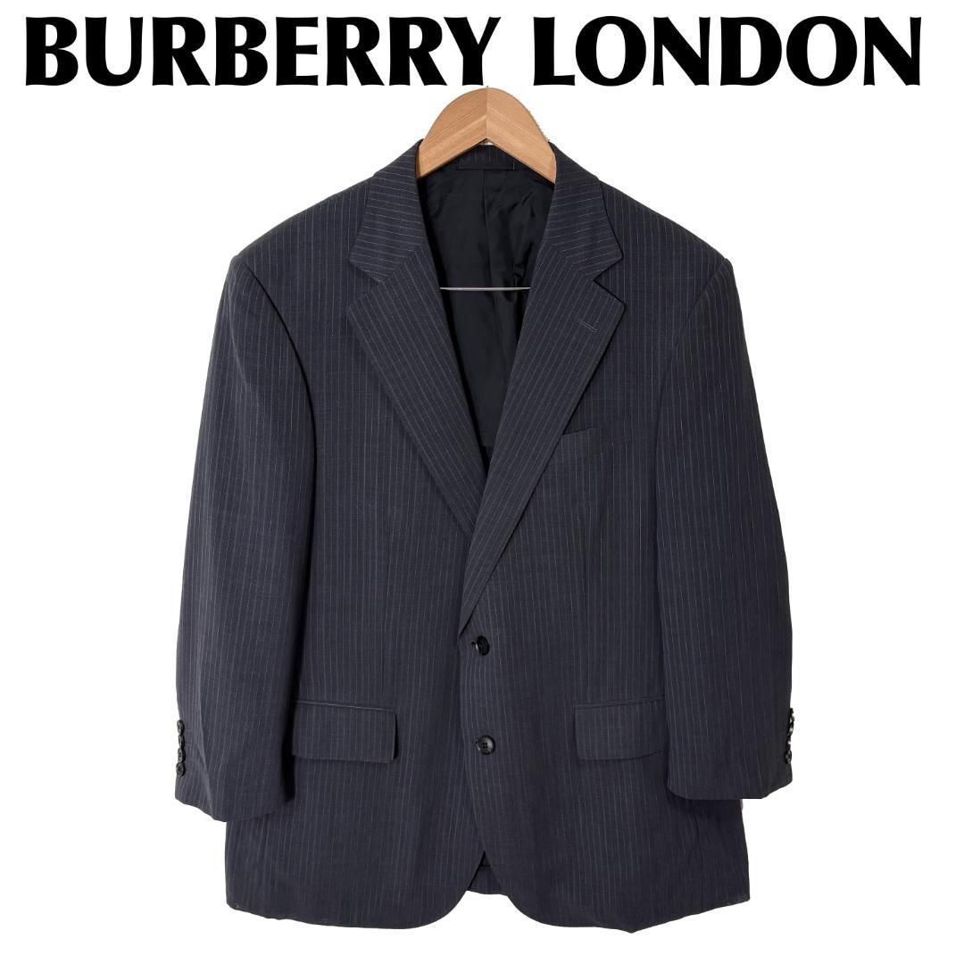 BURBERRY LONDON スーツセットアップ 羊毛 BB5 ダークグレー