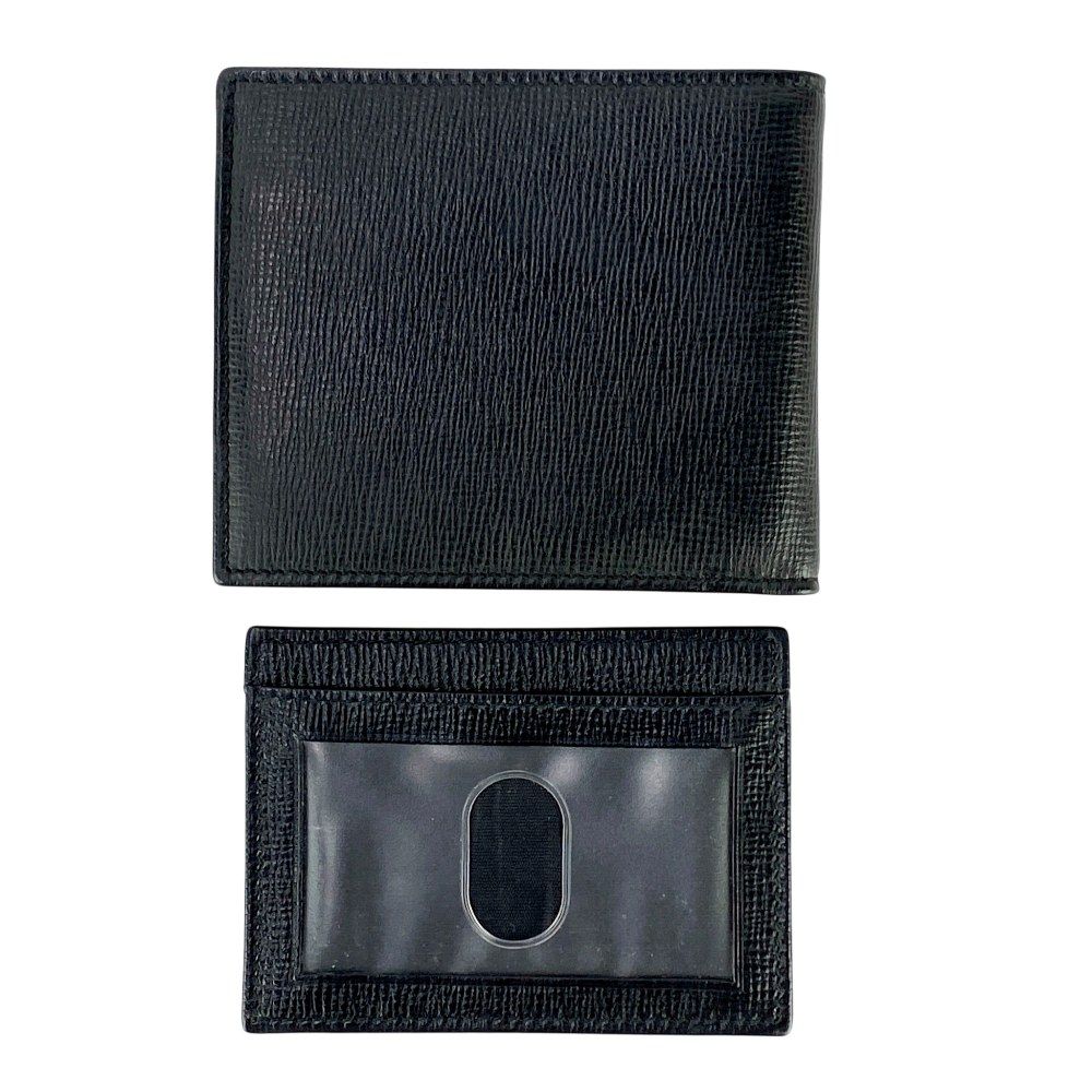 新同 バリー カードケース 札入れ 財布 ウォレット パスケース レザー ブラック 432538 10