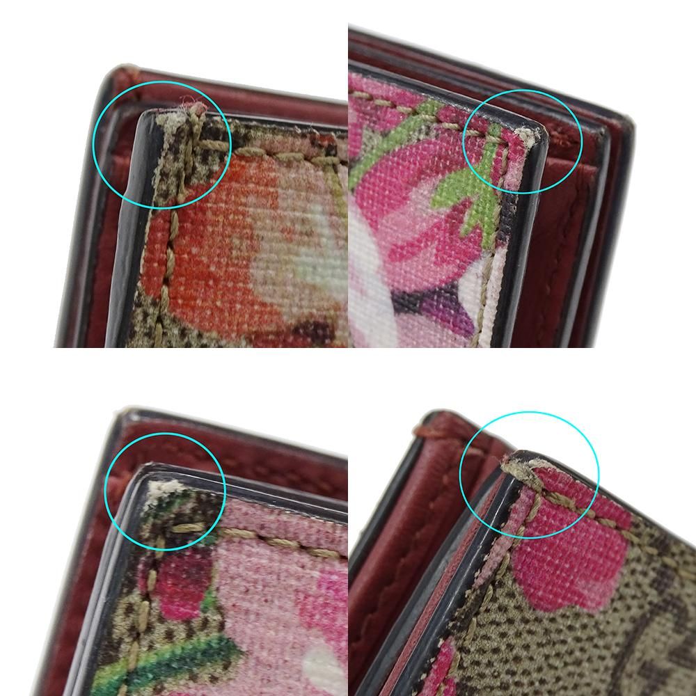 GUCCI グッチ 折り財布 GGスプリーム ブルームス ミケーレ 【公式通販】