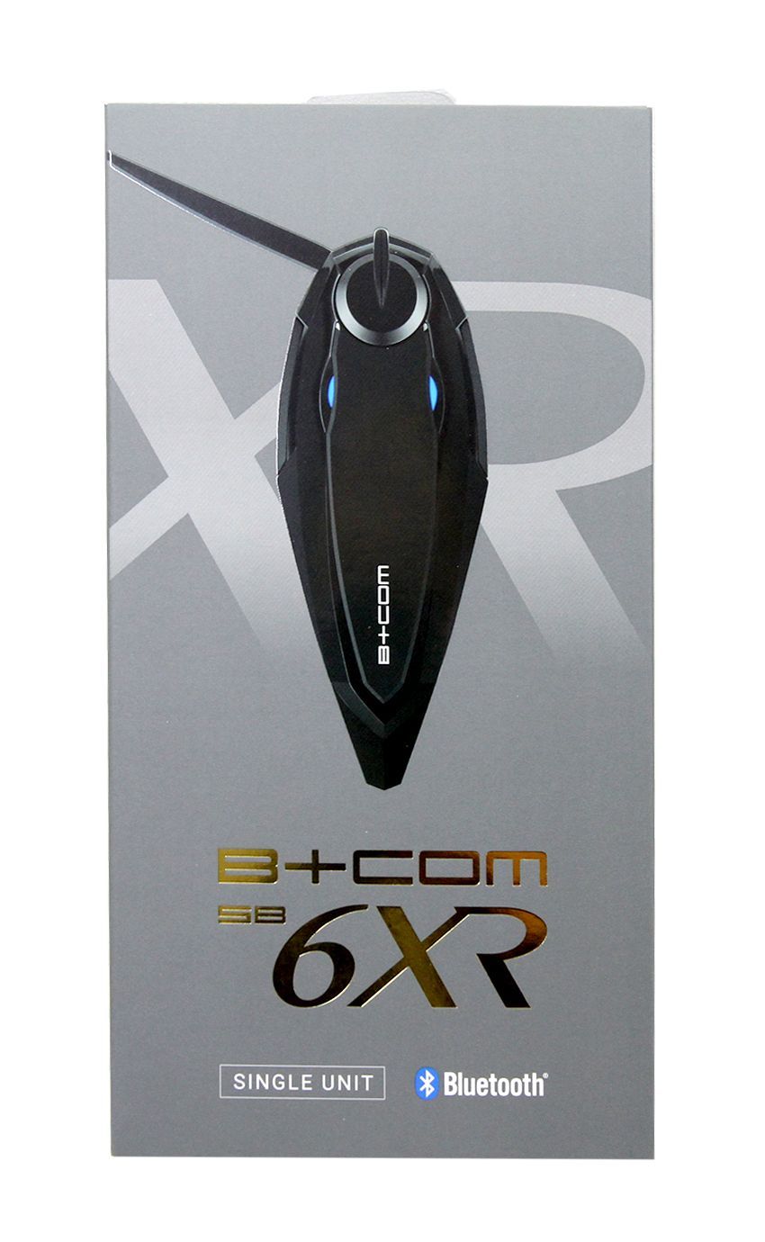 ビーコム SB6XR シングルユニット 1台 ブルートゥース インカム 6人同時通話対応モデル