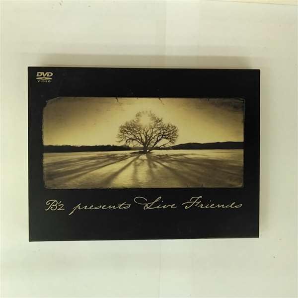 LIVE DVD B’z presents LIVE FRIENDS 3枚組 本編2枚 特典DISC1枚