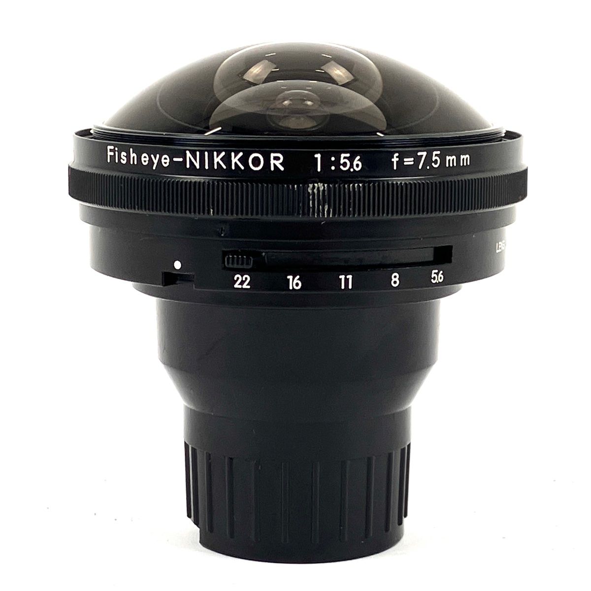 ニコン Nikon NIKKOR 7.5mm F5.6 Fish Eye 一眼カメラ用レンズ（マニュアルフォーカス） 【中古】 - メルカリ