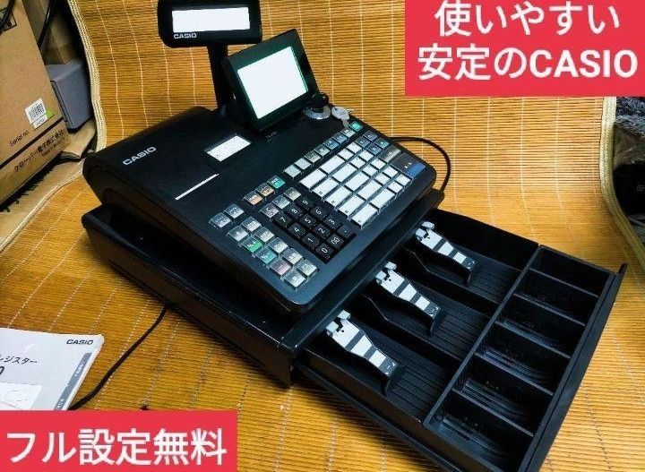 カシオレジスター TE-2700 フル設定込み PC連携 799972 - メルカリ