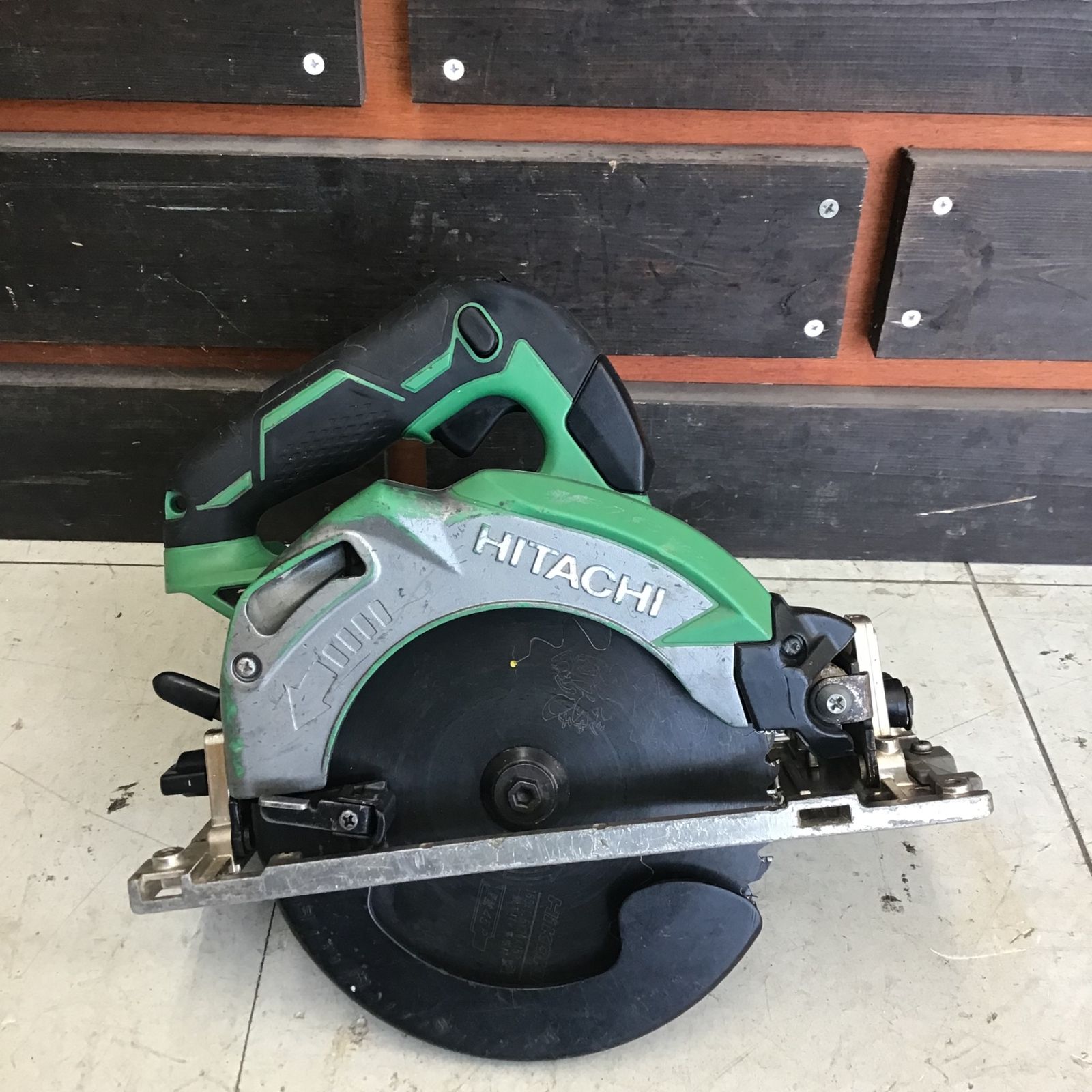 中古品○ HiKOKI 165mmコードレス丸のこ C3606DA（NN） 本体のみ-C 