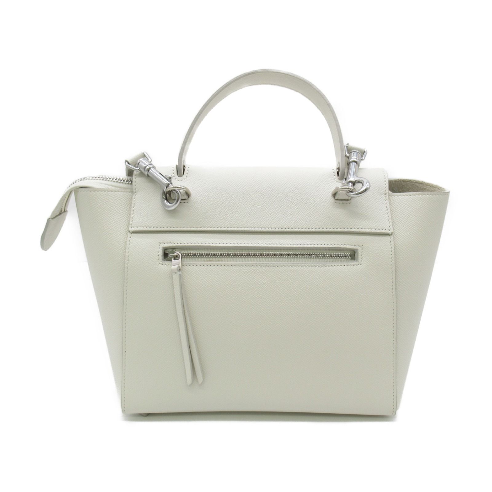 美品✨セリーヌ ベルトバッグ 2WAY トート ショルダー キャンバス×レザー セリーヌ ベルト バッグ celine トップ ハンドル バッグ 2way