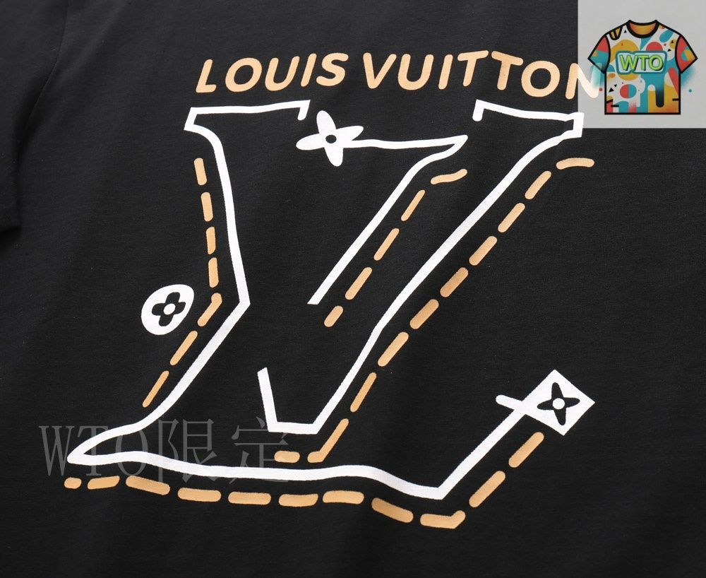【極美品】LOUIS VUITTON Tシャツ 半袖 アルファベット 刺繍 XS 極美品】LOUIS VUITTON Tシャツ 半袖 アルファベット 刺繍 XS