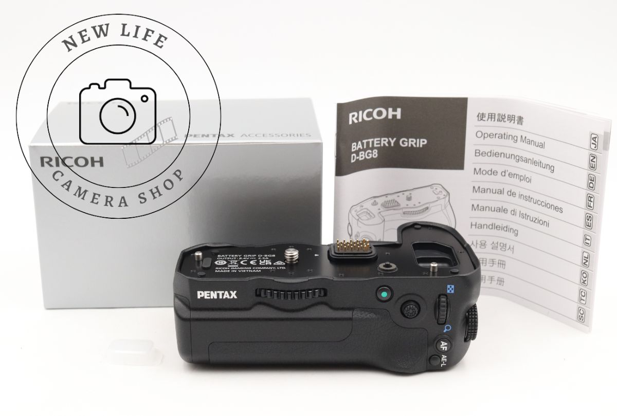 ♥ ペンタックス PENTAX D-BG8 K-3 MarkIII用 バッテリーグリップ 14976