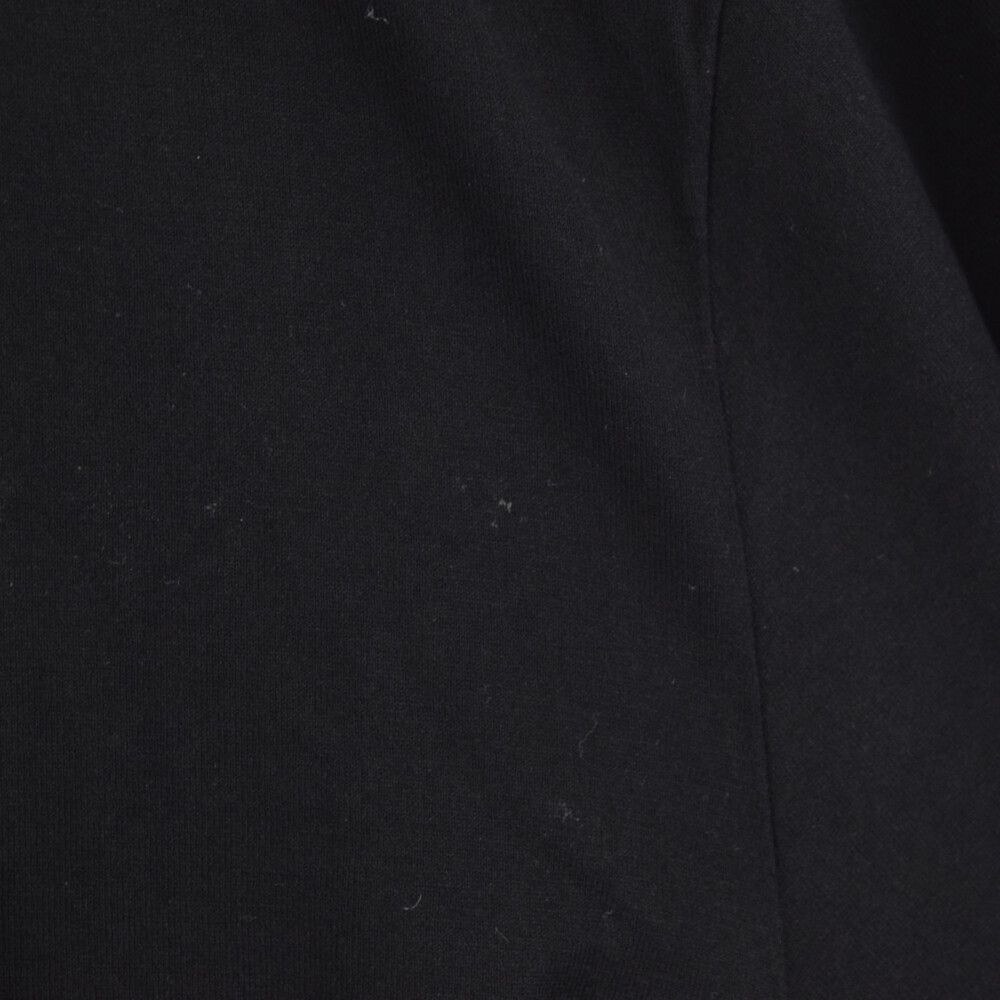 475センチ袖丈GIVENCHY ジバンシィ Front logo embroidery slim fit T-shirt フロントロゴ刺繍スリムフィットTシャツ ブラック BM716G3YAS