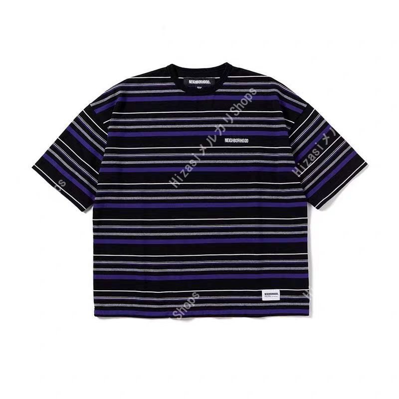 NEIGHBORHOOD FW23 横しま 半袖 Tシャツ