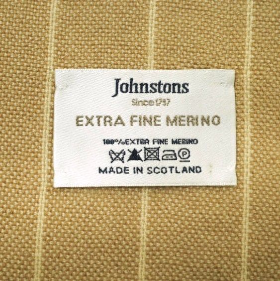 JOHNSTONS ジョンストンズ スコットランド製 EXTRA FINE MERINO