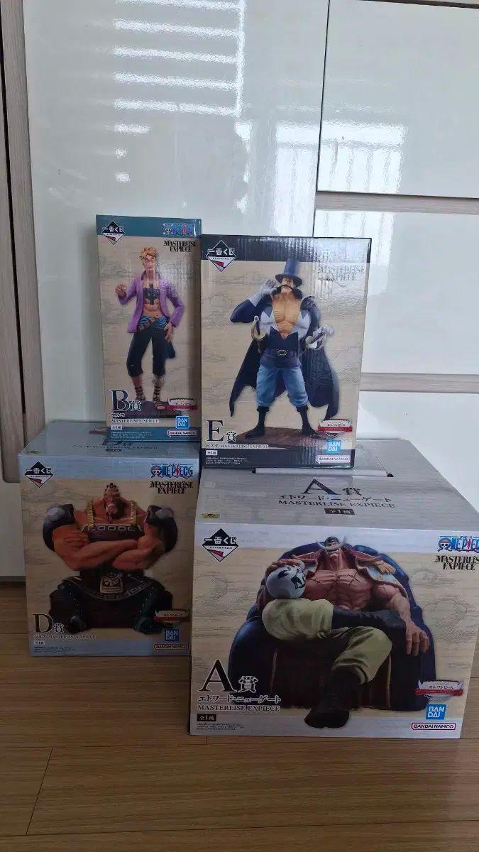 ONE PIECE ワンピース 一番くじ 父と一緒に 息子 白ひげ 海賊 フィギュア