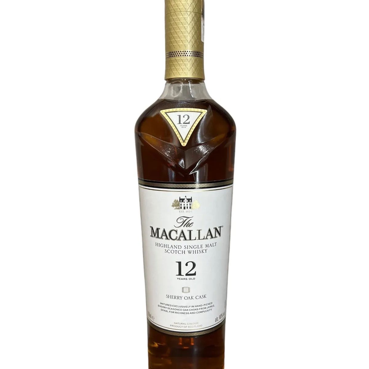未開封】マッカラン12年 シェリーオークカスク 700ml 40% 箱付き