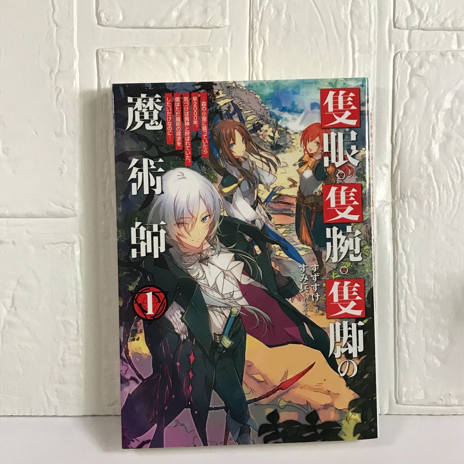 隻眼・隻腕・隻脚の魔術師?森の小屋に籠っていたら早2000年。気づけば魔神と呼ばれていた。僕はただ魔術の探求をしたいだけなのに  [単行本（ソフトカバー）] すずすけ; すみ兵 - メルカリ