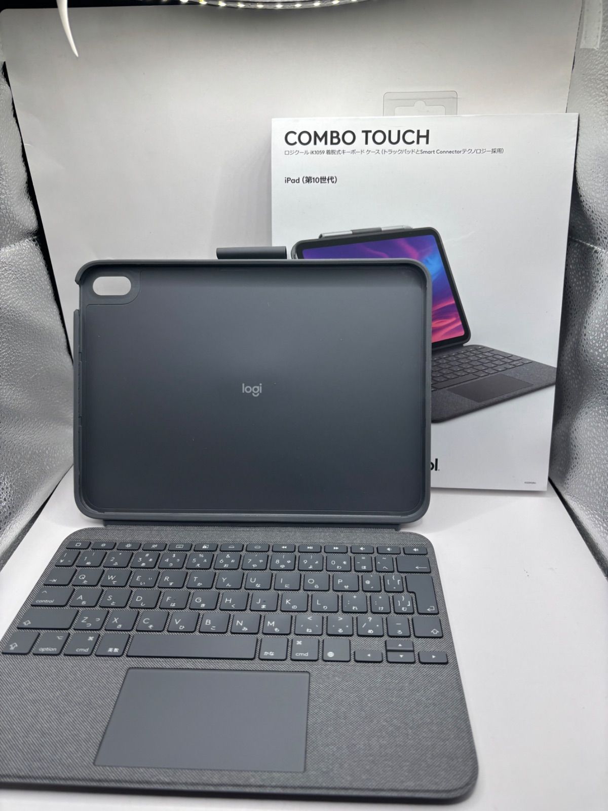 Logicool COMBO TOUCH iPad 第10世代用 iK1059 COMBO TOUCH for ipad 第10世代対応 IK1059GRA 【公式通販】