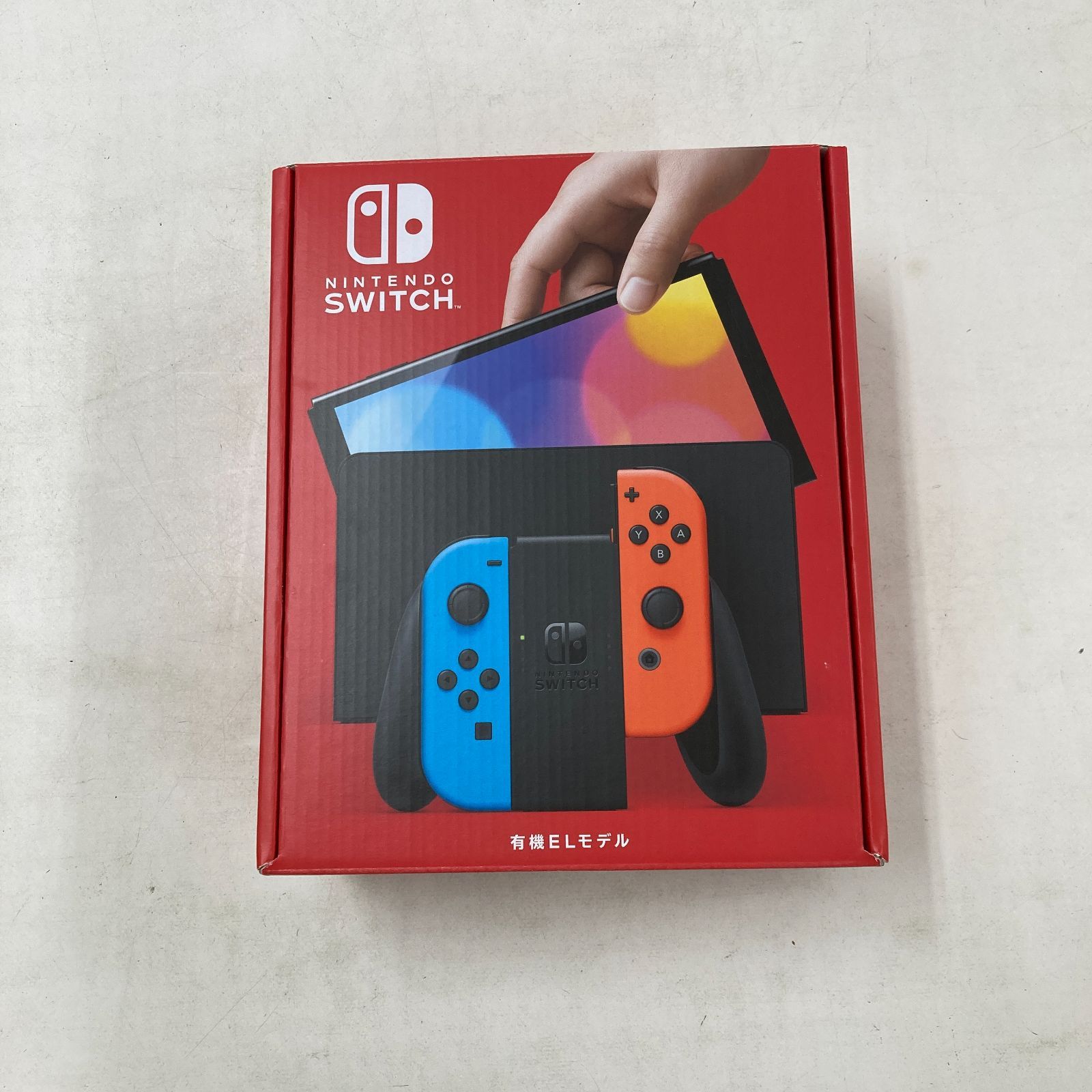 02m1909 Nintendo Switch ニンテンドースイッチ 有機ELモデル 本体一式 