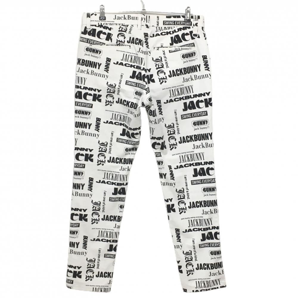 Jack Bunny!!(ジャックバニー) コットンパンツ ロゴ総柄 ジャック