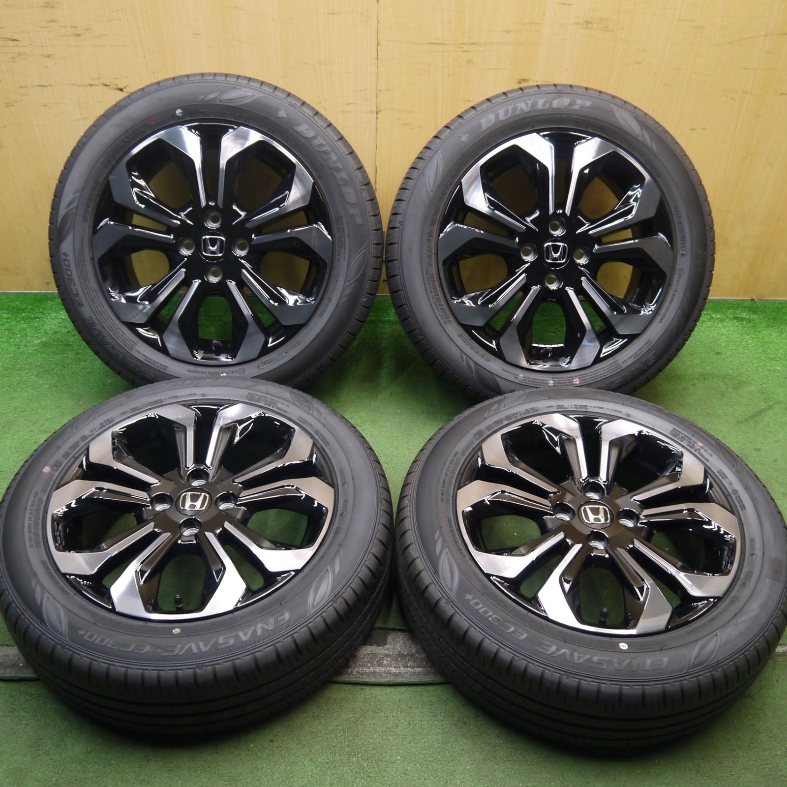 新車外し 24年 ホンダ フィット クロスター 純正 185 60R16 ダンロップ エナセーブ EC300 16インチ PCD100 4H 5093002Hノ