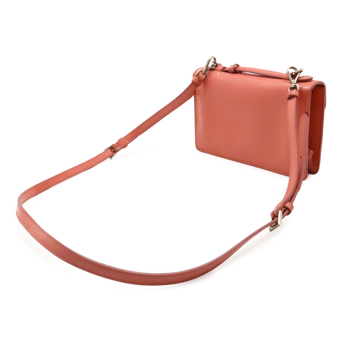 PRADA プラダ サフィアーノ ベルニック ハンドバッグ 2WAY