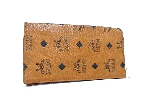 MCM エム シー エム 二つ折り財布 MCM エムシーエム モノグラム 二