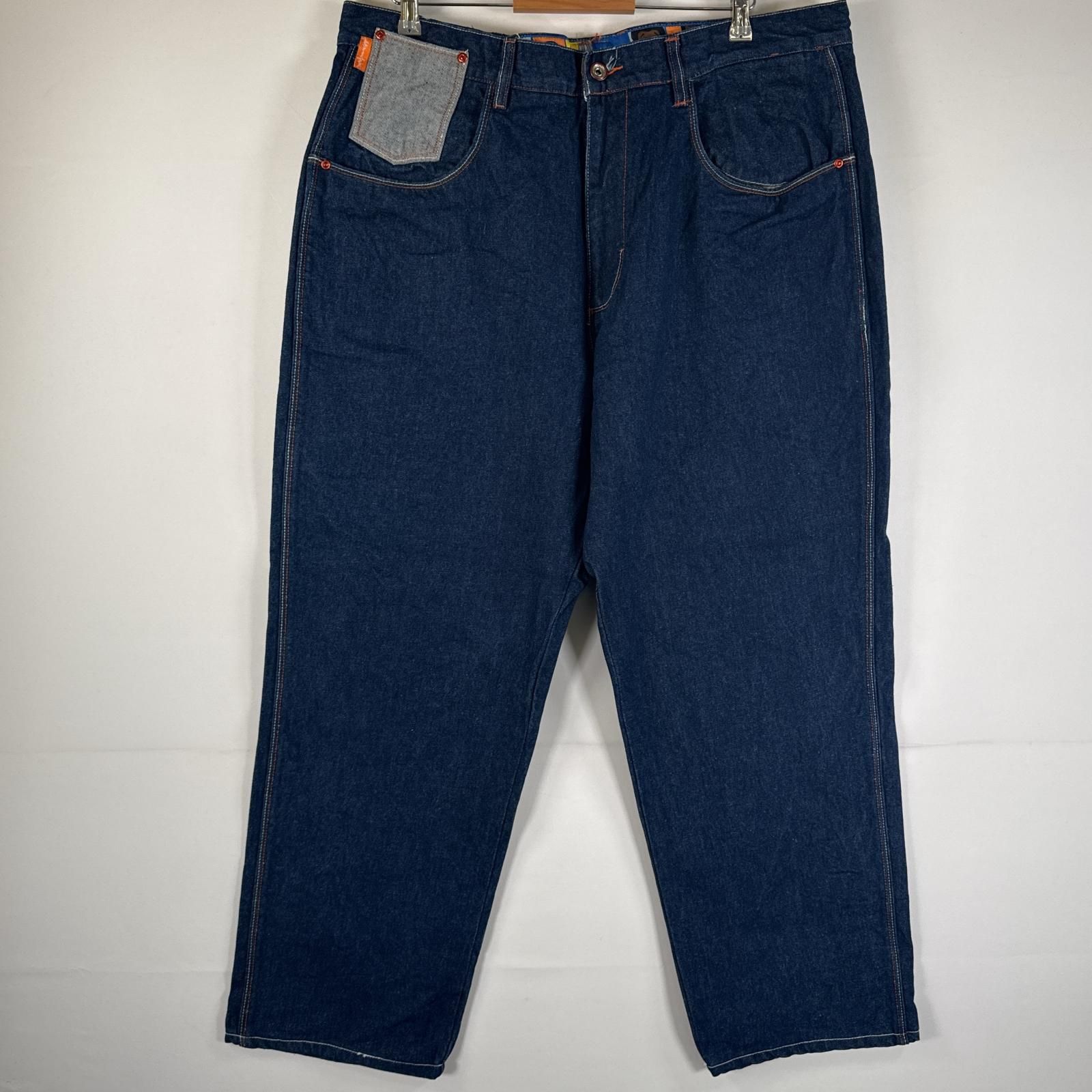 古着 フブ FUBU デニムパンツ ヒップホップ ストリート ビッグ