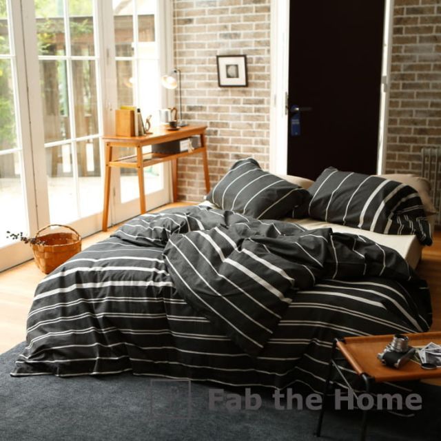 布団カバー シングルサイズ Fab the Home ファブザホーム Zebrano ゼブラノ コンフォーターカバー シングルサイズ 150×210センチ MARWIL-DEMENAGEMENTS_CH