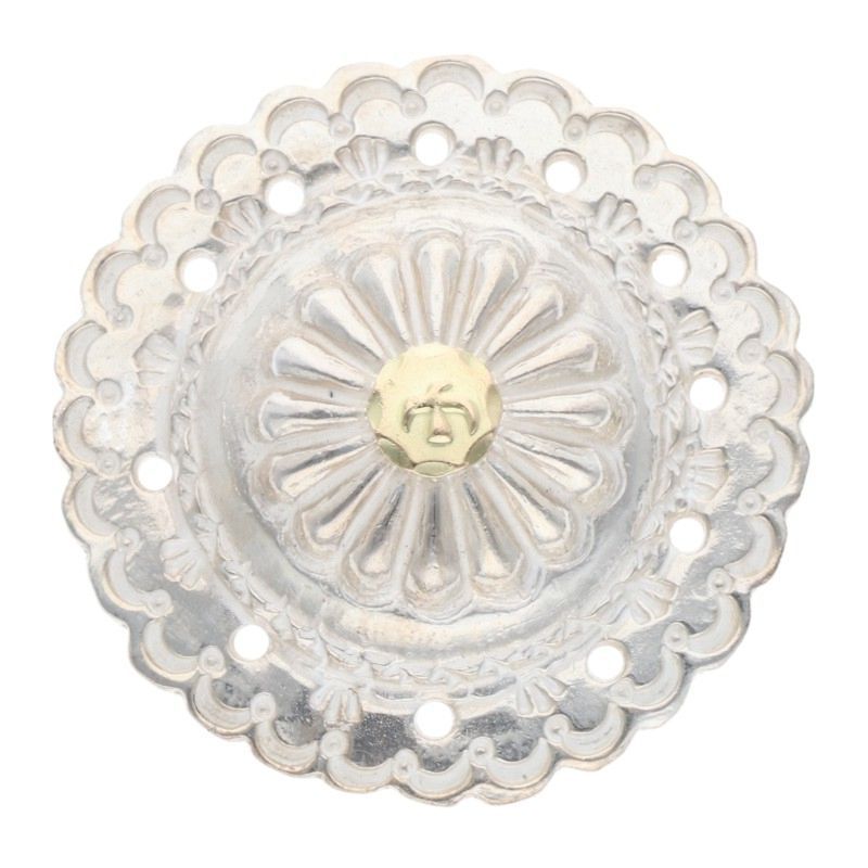 ゴローズ 現行 GB-14|金メタル付きフラワー コンチョ メンズ