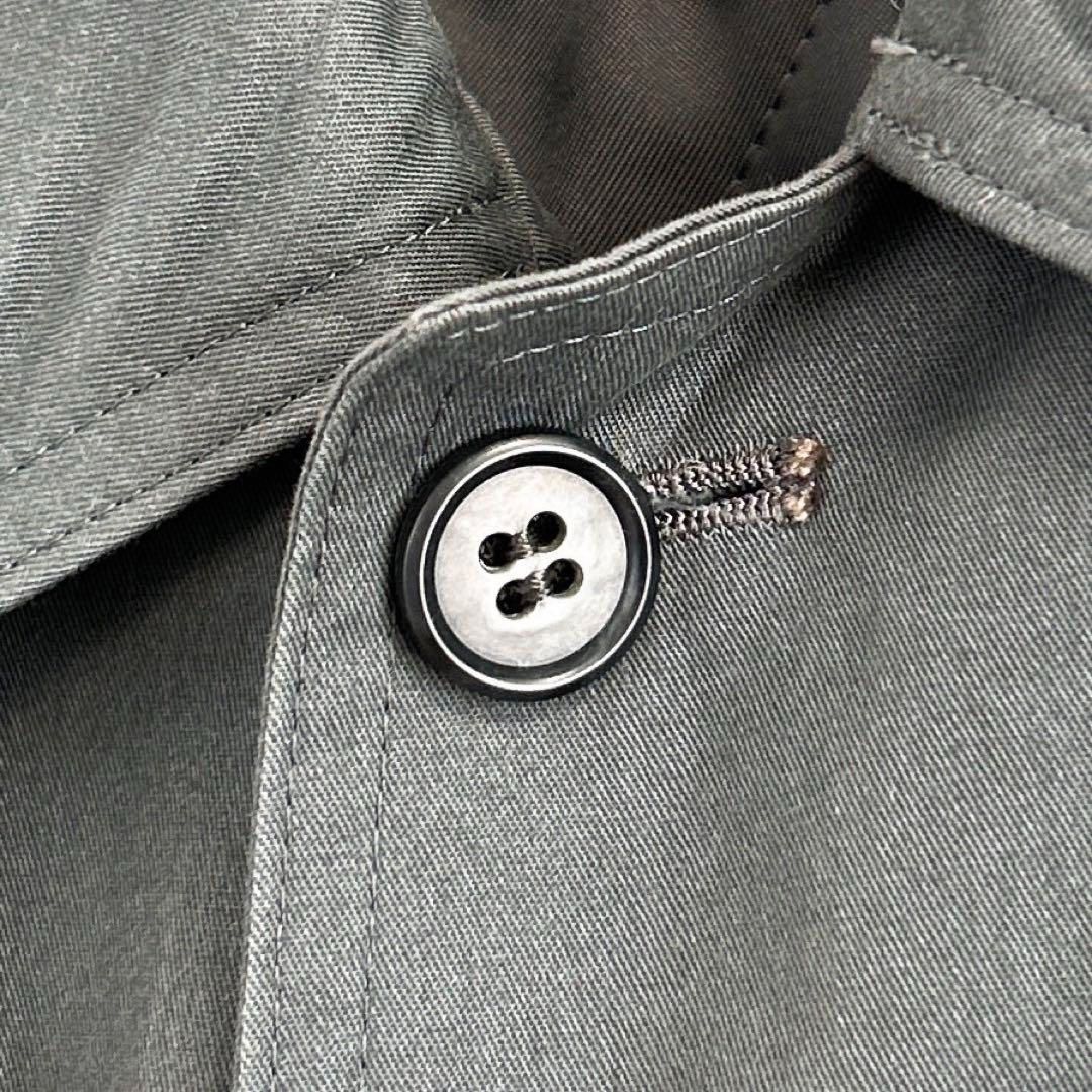 美品 pierre cardin ピエール カルダン トレンチコート グレー M