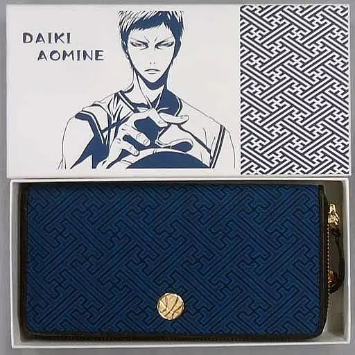 財布・パスケース(キャラクター)　青峰大輝 西陣織長財布 「京都 黒子のバスケ展」 中古】財布・パスケース(キャラクター) 青峰大輝 西陣織長財布